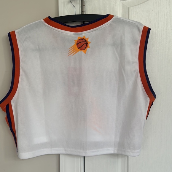 Phoenix Suns Cropped Tank White- Size 1X-NWT - Picture 8 of 9